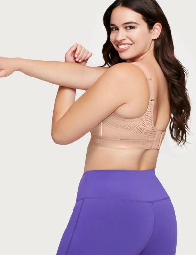 Бюстгальтер спортивный Glamorise GI1068 кофе, Цвет: кофе, Размеры: 100D, изображение 7 Бюстгальтер спортивный Glamorise GI1068 кофе, Цвет: кофе, Размеры: 100D, изображение 7