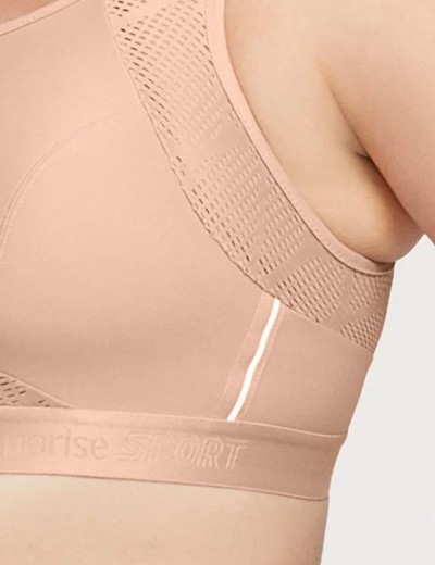 Бюстгальтер спортивный Glamorise GI1068 кофе, Цвет: кофе, Размеры: 100D, изображение 5 Бюстгальтер спортивный Glamorise GI1068 кофе, Цвет: кофе, Размеры: 100D, изображение 5