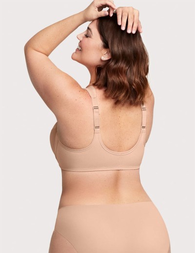 Бюстгальтер с застежкой спереди Glamorise GI1245 кофе, Цвет: кофе, Размеры: 85F, изображение 7