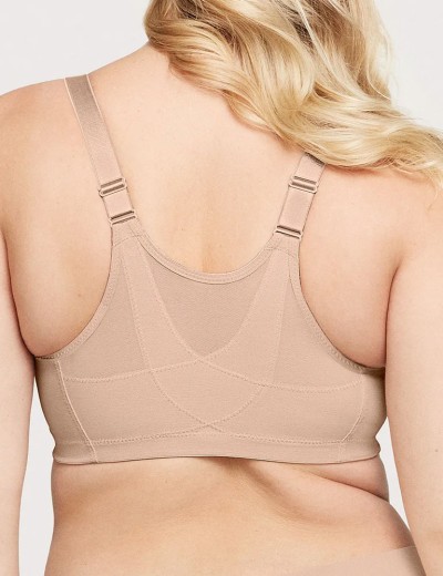 Бюстгальтер с застежкой спереди Glamorise GI1265 кофе, Цвет: кофе, Размеры: 110D, изображение 2