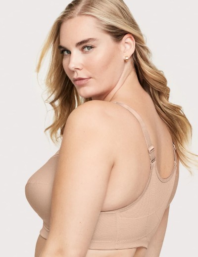 Бюстгальтер с застежкой спереди Glamorise GI1265 кофе, Цвет: кофе, Размеры: 110D, изображение 4