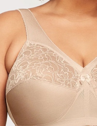 Бюстгальтер с широкими лямками Glamorise GI1000 румяна, Цвет: румяна, Размеры: 110E, изображение 5