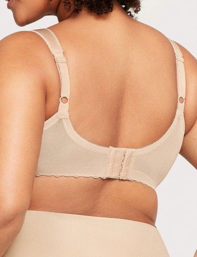 Бюстгальтер с широкими лямками Glamorise GI1000 румяна, Цвет: румяна, Размеры: 110E, изображение 2