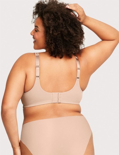 Бескаркасный бюстгальтер минимайзер Glamorise GI1003 кофе, Цвет: кофе, Размеры: 110D, изображение 7