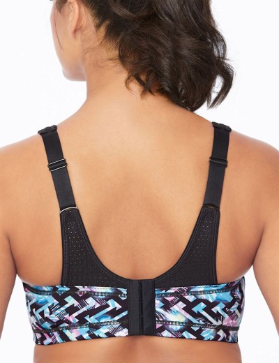 Бюстгальтер для фитнеса Glamorise GI9167 принт, Цвет: принт, Размеры: 100B, изображение 2