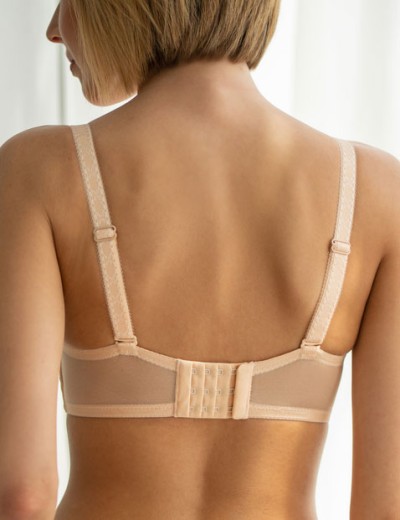 Бюстгальтер пуш-ап без косточек Kris Line FORTUNA COMFORT brassiere smart monocup телесный, Цвет: телесный, Размеры: 70E, изображение 2