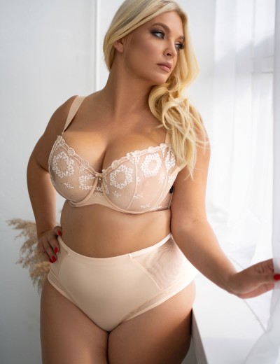 Высокие слипы Kris Line FORTUNA COMFORT briefs high waist light телесный, Цвет: телесный, Размеры: L, изображение 3