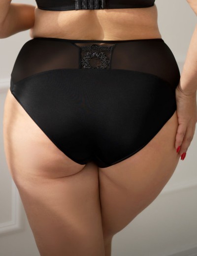 Высокие слипы Kris Line FORTUNA COMFORT briefs high waist light черный, Цвет: черный, Размеры: L, изображение 2