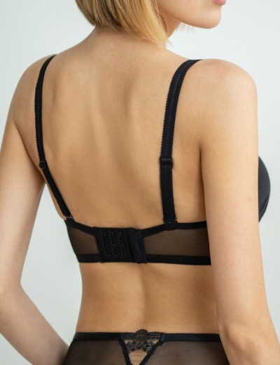 Бюстгальтер пуш-ап без косточек Kris Line FORTUNA COMFORT brassiere smart monocup черный, Цвет: черный, Размеры: 65DD, изображение 2