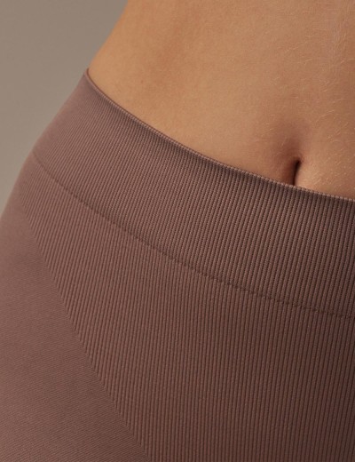 Моделирующие леггинсы с эффектом пуш-ап MY PA689 chocolate, Цвет: коричневый, Размеры: L, изображение 4