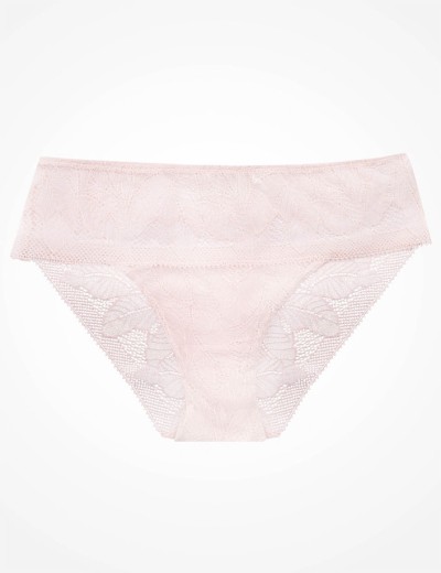 Трусы бразилиана кружевные Esotiq KAYBELLA 40481 пудровый, Цвет: пудровый, Размеры: M, изображение 5