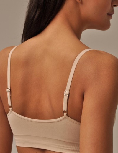 Топ со съемными вкладышами MY BR364 nudo, Цвет: телесный, Размеры: XL, изображение 2