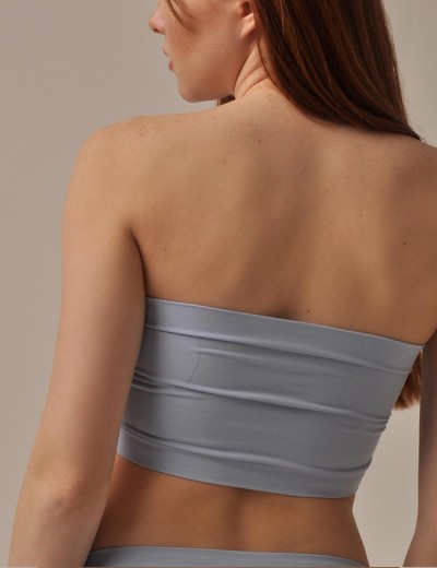 Моделирующий топ-бандо MY BU054 iris, Цвет: голубой, Размеры: S/M, изображение 2