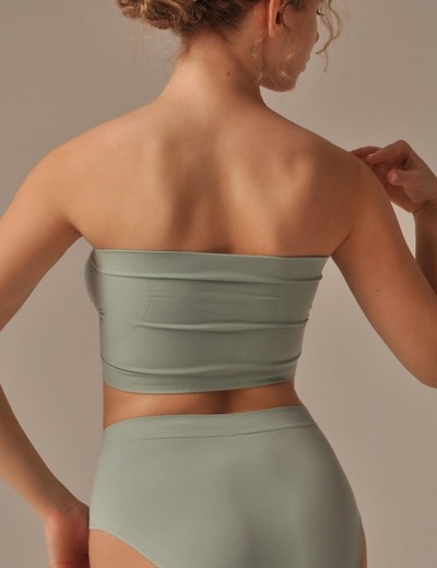 Моделирующий топ-бандо MY BU054 pistache, Цвет: зеленый, Размеры: L, изображение 2