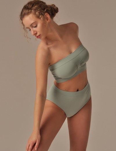 Моделирующий топ-бандо MY BU054 pistache, Цвет: зеленый, Размеры: L, изображение 3