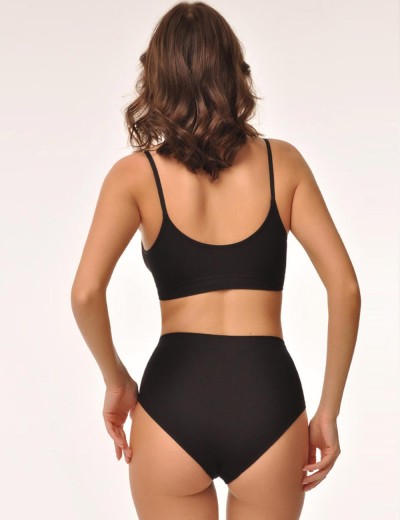 Трусы кюлоты MY CU088 nero, Цвет: черный, Размеры: L, изображение 4