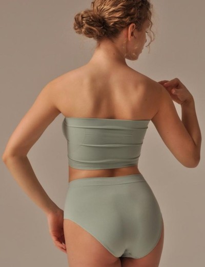 Трусы слип-макси MY SL016 pistache, Цвет: зеленый, Размеры: S/M, изображение 2