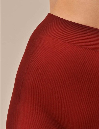 Спортивные леггинсы MY PA889 sangria, Цвет: темно-красный, Размеры: L, изображение 3