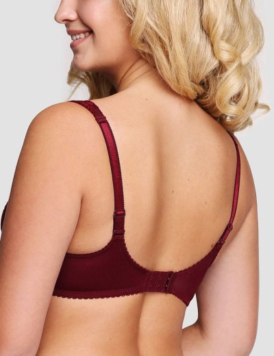 Бюстгальтер на поролоне Senselle MERRIMENT 1150022 бургундское вино, Цвет: бургундское вино, Размеры: 105E, изображение 2