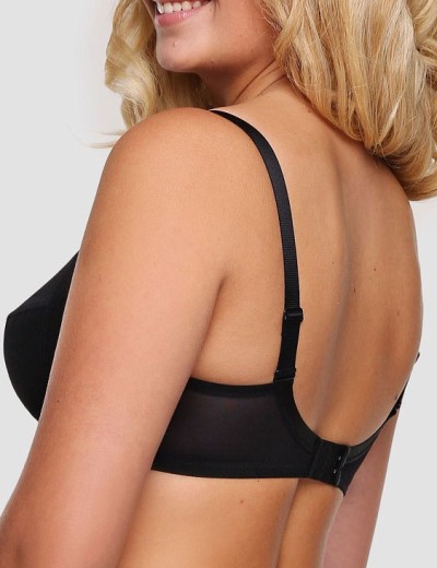 Мягкий бюстгальтер с подкроем Senselle URBAN 1010014 черный, Цвет: черный, Размеры: 80F, изображение 2