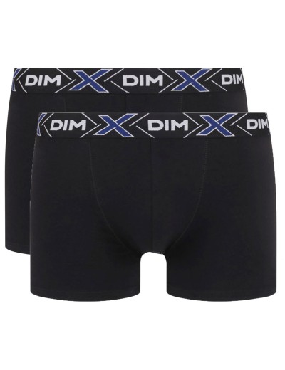 Набор мужских боксеров (2 шт) Dim X-TEMP 041B черный, Цвет: черный/черный, Размеры: S, изображение 2 Набор мужских боксеров (2 шт) Dim X-TEMP 041B черный, Цвет: черный/черный, Размеры: S, изображение 2
