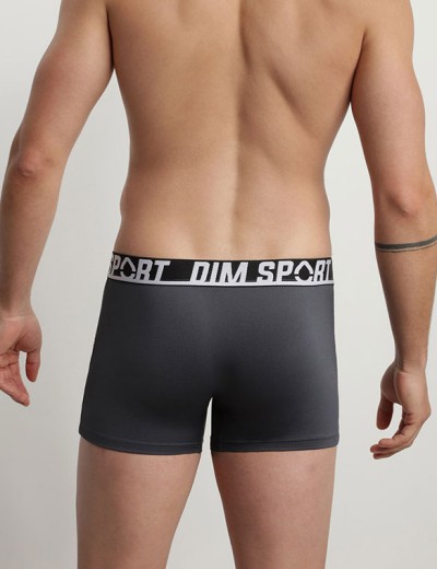 Трусы мужские боксеры в наборе (3 шт) Dim 08EW черный/серый/фиолетовый, Цвет: черный/серый/фиолето, Размеры: S, изображение 3