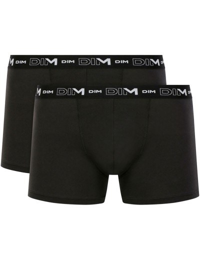 Трусы мужские боксеры набор (2 шт) Dim 6596/2 черный, Цвет: черный/черный, Размеры: L, изображение 2