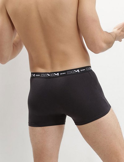 Трусы мужские боксеры набор (2 шт) Dim 6596/2 черный/белый, Цвет: черный/белый, Размеры: L, изображение 2