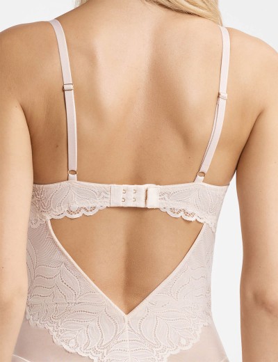 Кружевное боди с пуш-ап Esotiq KORIN 40512 телесный, Цвет: телесный, Размеры: M, изображение 7