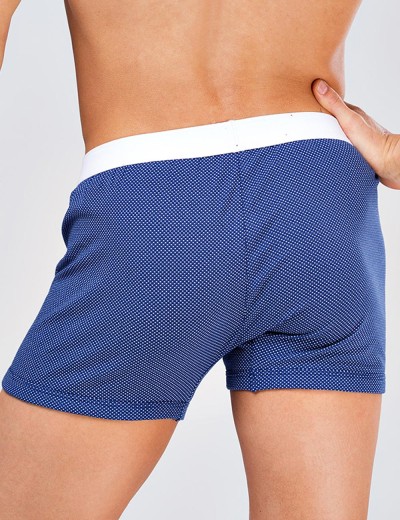 Мужские трусы боксеры Opium R-113, Цвет: синий, Размеры: L, изображение 2