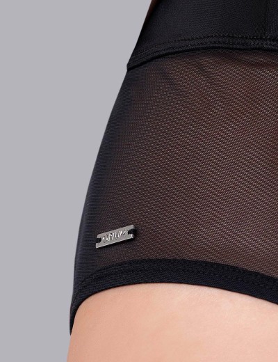 Черный закрытый купальник Opium SF-33, Цвет: черный, Размеры: L, изображение 3