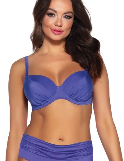 Бюст купальный на тонком поролоне AVA SURREAL SK169/1 U, Цвет: фиолетовый, Размеры: 90F, изображение 3