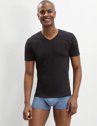 Футболка мужская в наборе (2 шт) Dim X-TEMP 040X черный, Цвет: черный/черный, Размеры: M, изображение 3