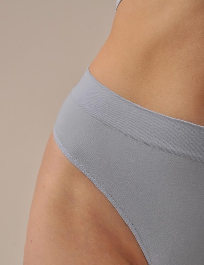 Трусы стринги с высокой посадкой MY PE044 Iris, Цвет: голубой, Размеры: L/XL, изображение 4