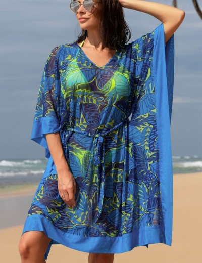 Туника свободного кроя Mia-Amore SARDINIA 7340, Цвет: синий, Размеры: S/M, изображение 4