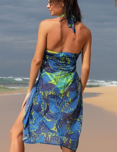 Накидка на купальник Mia-Amore SARDINIA 7345, Цвет: синий, Размеры: S/M, изображение 4