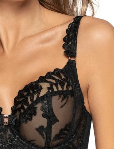 Бюстгальтер мягкий с подкроем Novika SOPHIE N03 M черный, Цвет: черный, Размеры: 75B, изображение 4