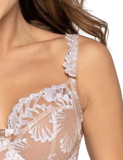 Бюстгальтер мягкий с подкроем Novika SOPHIE N03 M бежевый, Цвет: бежевый, Размеры: 75B, изображение 5