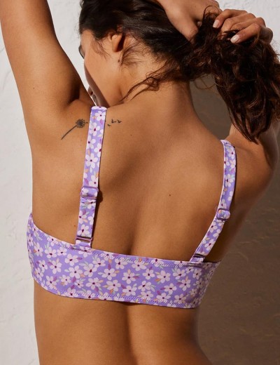 Топ купальный Ysabel Mora 82063 LITTLE FLORECITAS, Цвет: сиреневый, Размеры: 70B, изображение 2