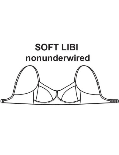 Бюстгальтер мягкий бескаркасный Ava LIBI 1691 M черный, Цвет: черный, Размеры: 75D, изображение 4