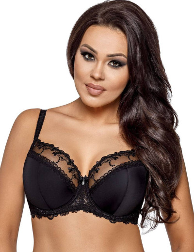 Бюстгальтер полумягкий Ava NOVATO 1030 PU черный, Цвет: черный, Размеры: 85C, изображение 3