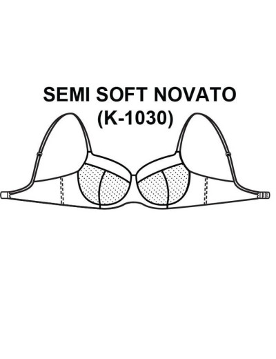 Бюстгальтер полумягкий Ava NOVATO 1030 PU бежевый, Цвет: бежевый, Размеры: 85E, изображение 5