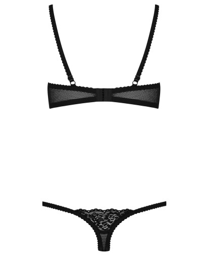 Эротическое боди Obsessive 852 TED-1, Цвет: черный, Размеры: S/M, изображение 4