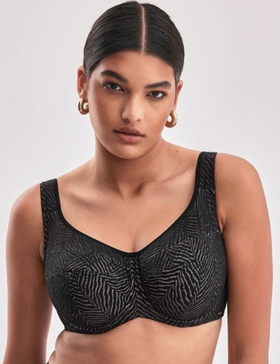 Бюстгальтер с мягкой чашкой Alles CELESTE M черный, Цвет: черный, Размеры: 75F, изображение 3