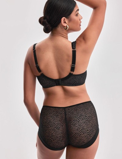 Высокие трусы слипы Alles CELESTE classic черный, Цвет: черный, Размеры: M, изображение 5