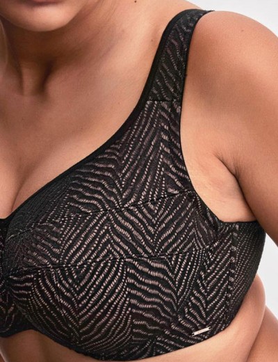 Бюстгальтер с мягкой чашкой Alles CELESTE M черный, Цвет: черный, Размеры: 75F, изображение 4