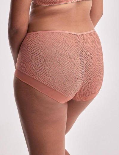 Высокие трусы слипы Alles CELESTE classic лососевый, Цвет: лососевый, Размеры: M, изображение 2