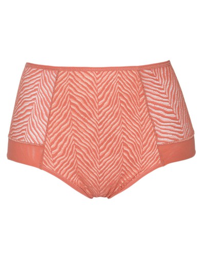 Высокие трусы слипы Alles CELESTE classic лососевый, Цвет: лососевый, Размеры: M, изображение 5