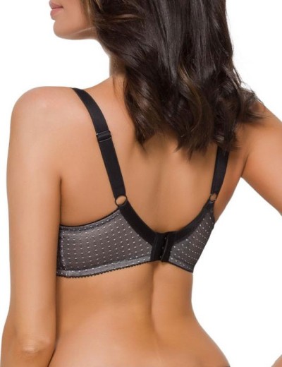 Бюстгальтер для кормления мягкий Alles MAMA DOTS M черный/розовый, Цвет: черный/розовый, Размеры: 80G, изображение 2