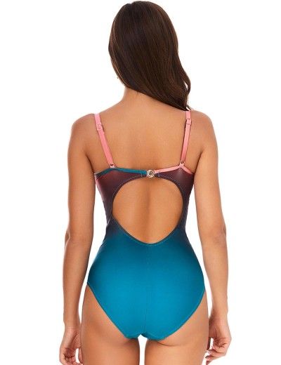 Купальник с формованной чашкой Ewlon K.7243, Цвет: мульти, Размеры: S, изображение 3